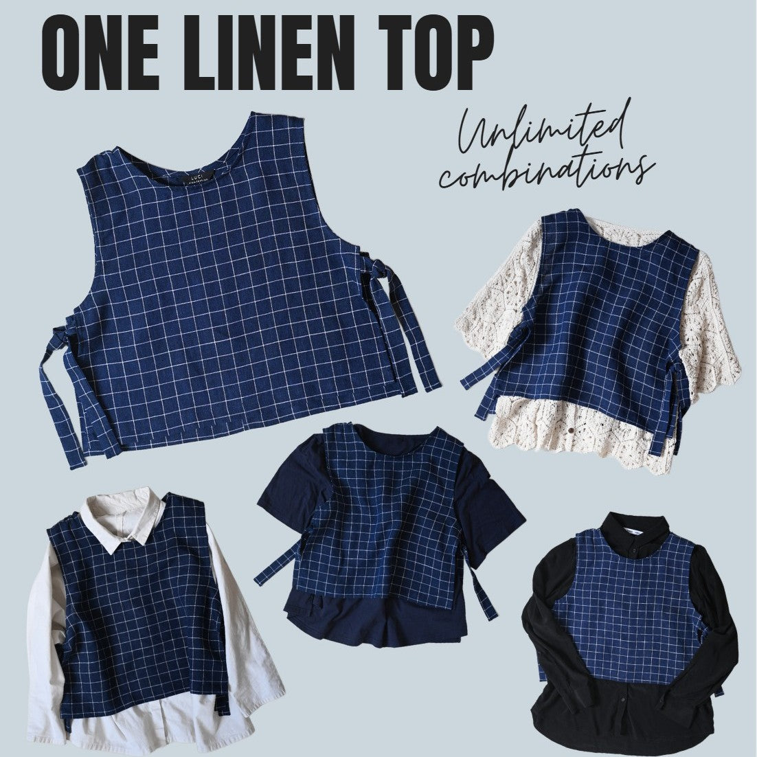 Ena lanena majica = neskončne možnosti oblačenja