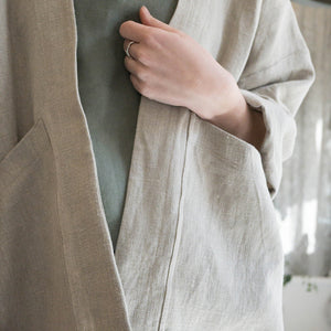 Why is natural -undyed- linen and cotton my favorite choice?