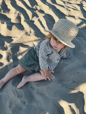 Linen shorts