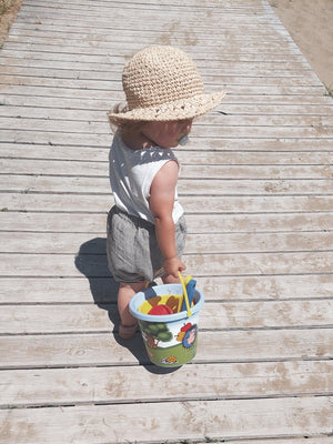 Linen Shorts for baby and toddler - Otroške lanene kratke hlače 