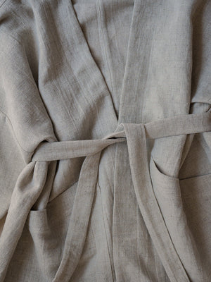 Basic kimono jacket - 100% linen - Kimono - 100% lan