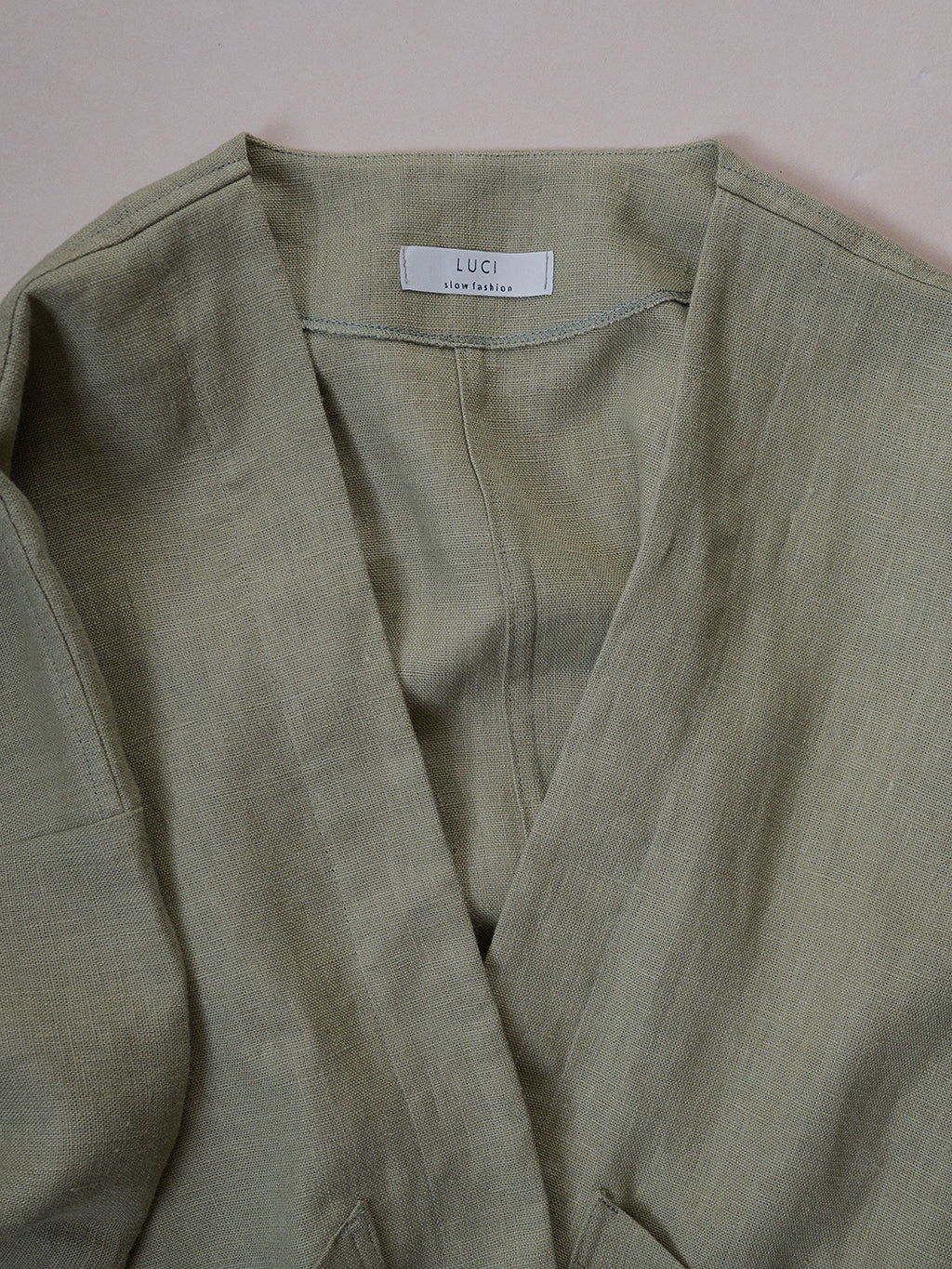 Basic kimono jacket - 100% linen - Kimono - 100% lan