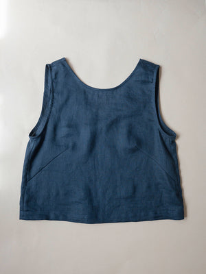 Basic crop top | Navy | S