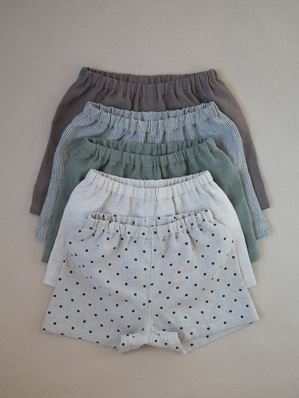 Linen Shorts for baby and toddler - Otroške lanene kratke hlače 