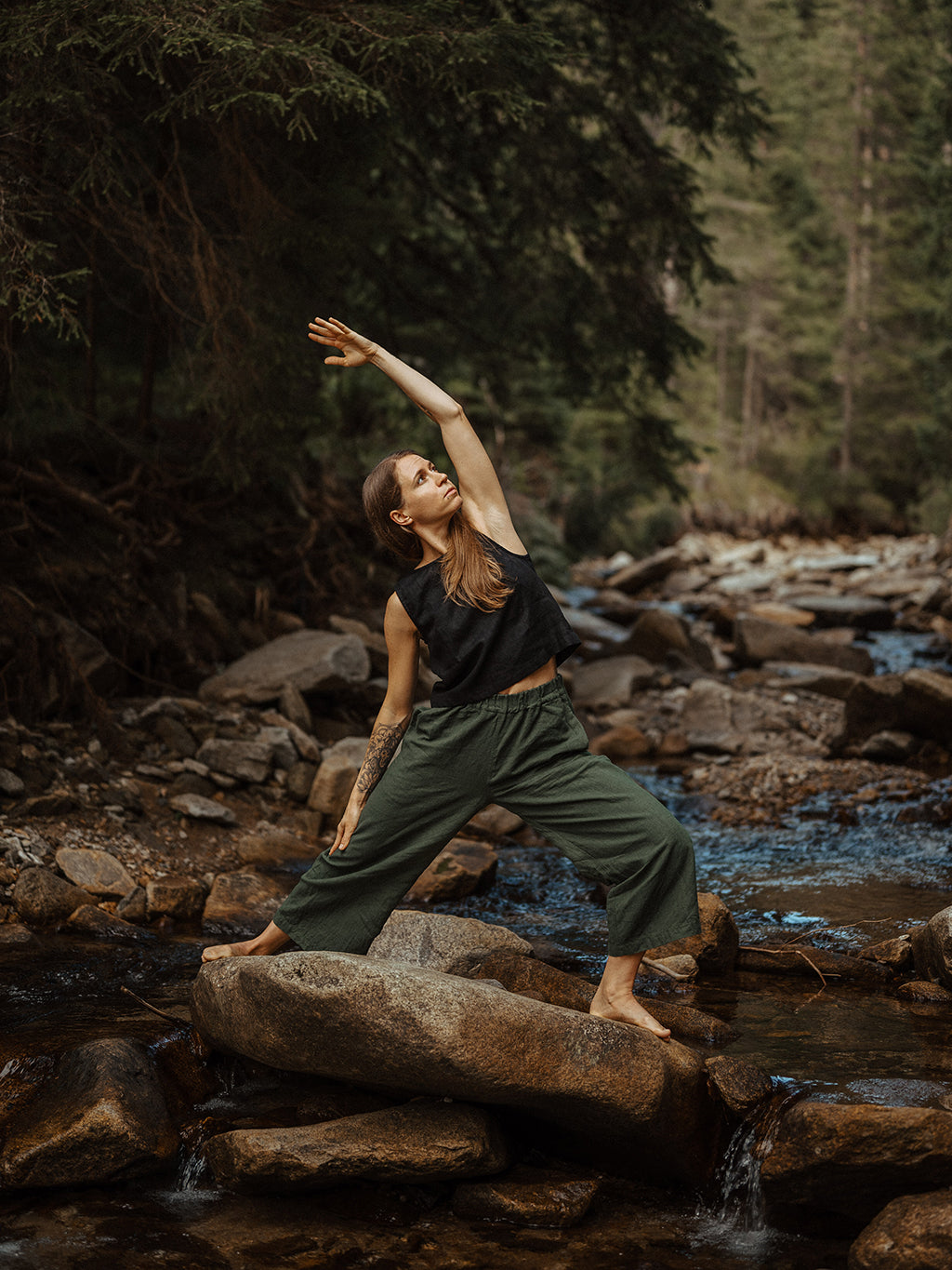 Easy Linen Pant - Meteorite