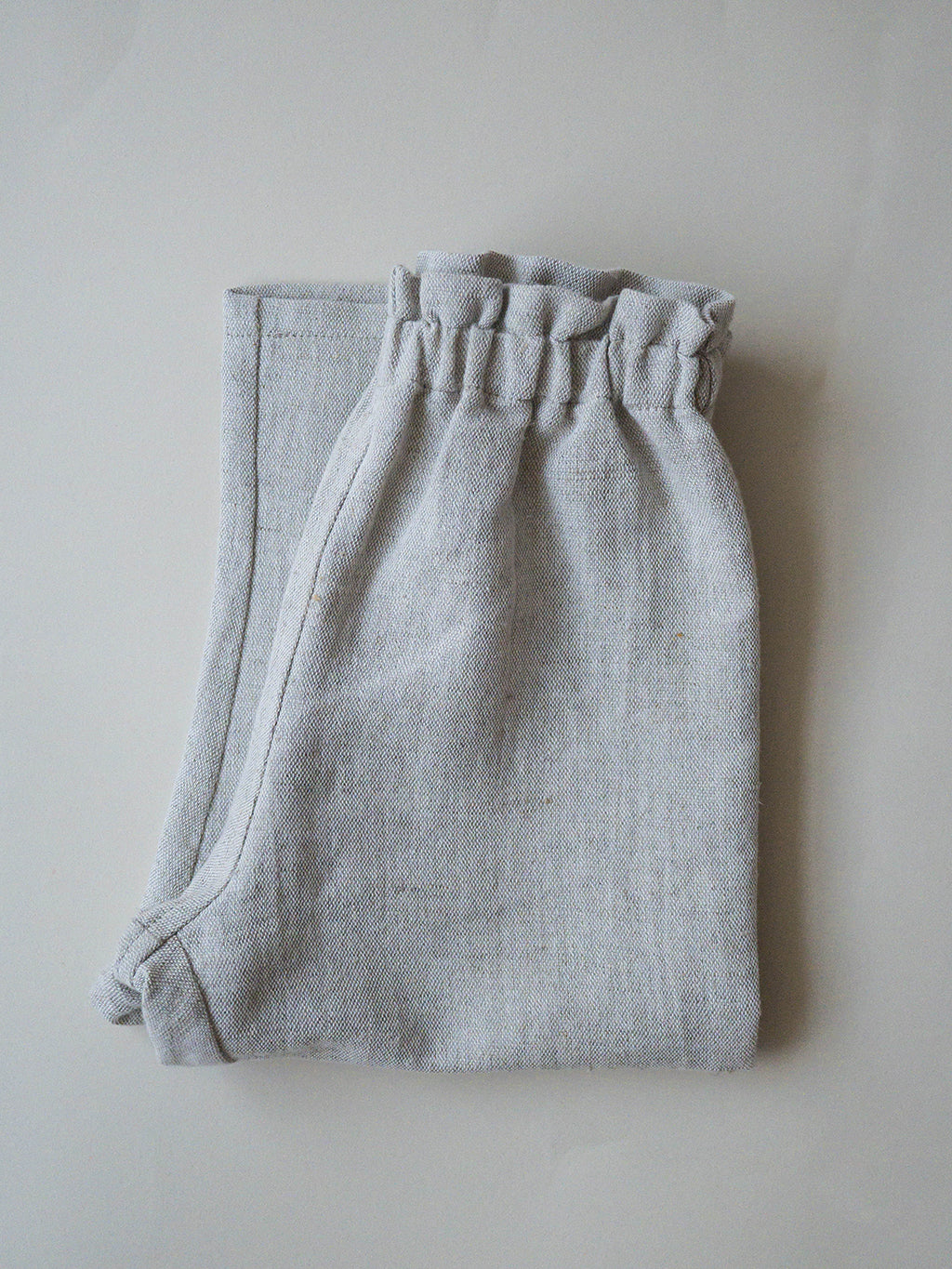 Linen Pants | paper bag waist