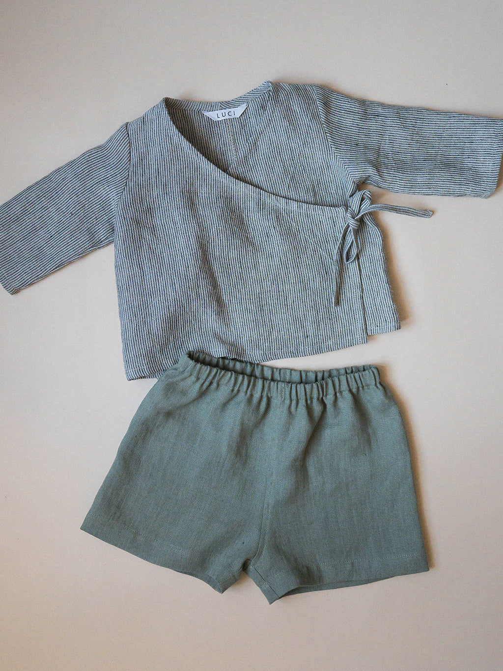 Linen Shorts for baby and toddler - Otroške lanene kratke hlače 