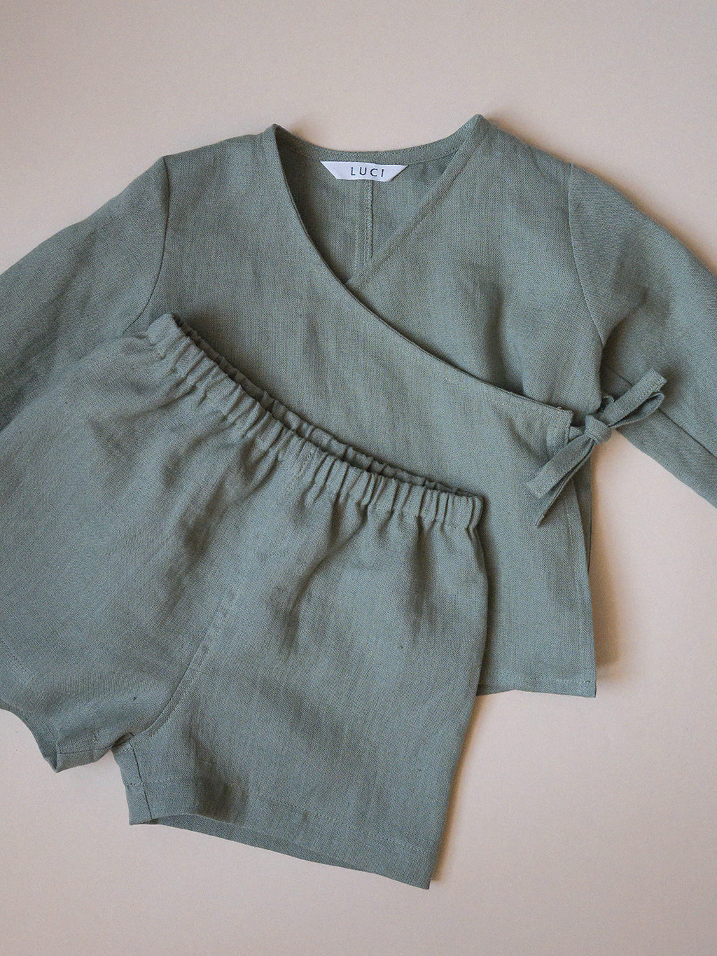 Linen Shorts for baby and toddler - Otroške lanene kratke hlače 