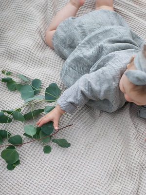 Linen Baby Bloomers - Lanene hlačke za dojenčke